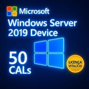 50 Device CALs Windows Server 2019 - Licença Digital - ESD